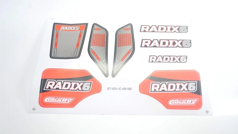 Corally - Body Decal Sheet  - Radix 6S - 1 Pc 1