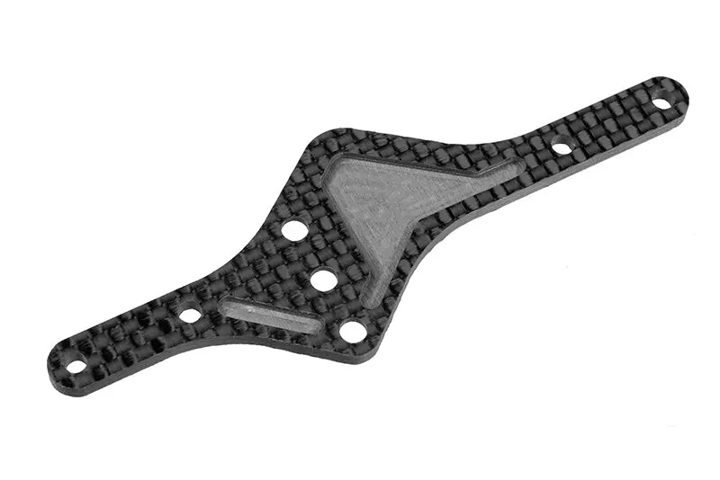 Corally - Body Mount Plate Fsx-10 - Graphite 2.5Mm - 1 Pc 1