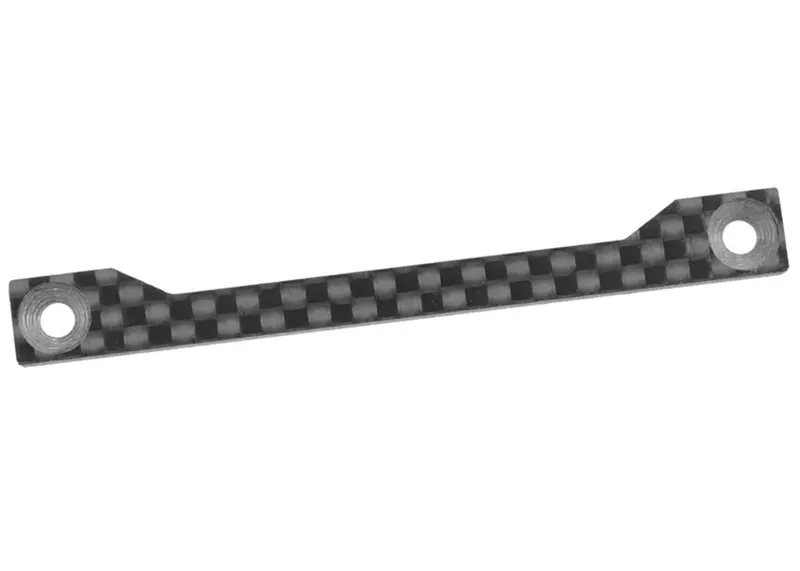 Corally - Bulkhead Connecting Brace - Front - Carbon 2.5Mm - 1 Pc 1