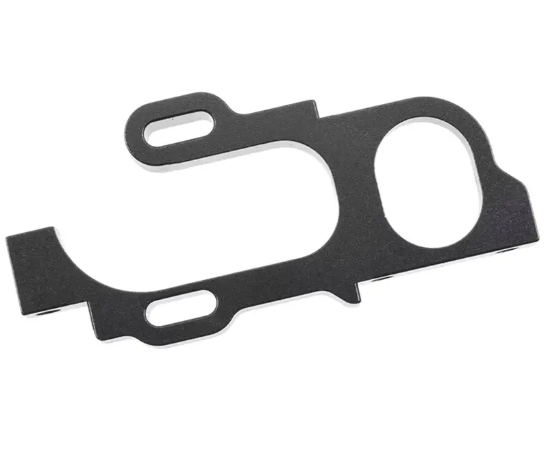 Corally - Bulkhead - Motor - 7075 Aluminum - Black - 1 Pc 1