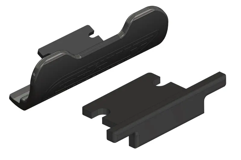 Corally - Bumper - Front - Rear - Composite - 1 Set: Dementor, Kronos, Python, Shogun 1
