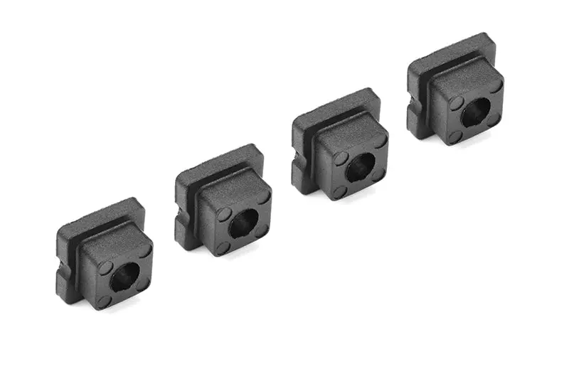Corally - Bushings Set - For 5Mm Shock Tower - Through Hole - 0 Deg - Composite - 4Pcs 1