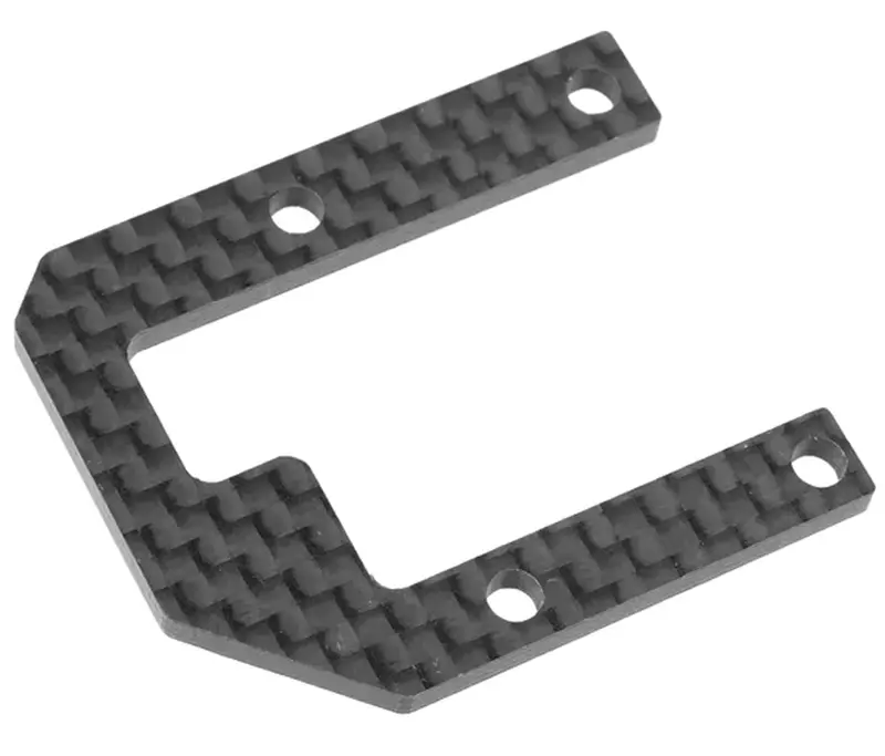 Corally - Center Bulkhead Plate- Carbon - 1 Pc 1