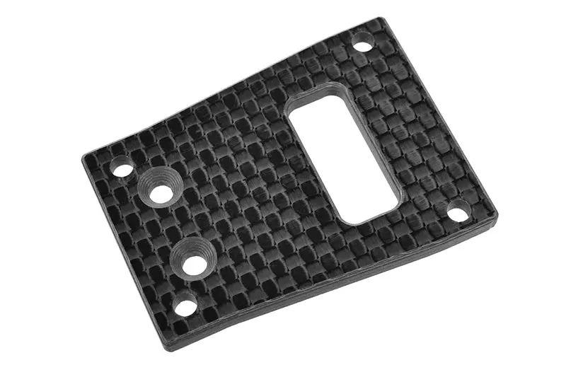 Corally - Center Diff Plate - 3Mm - Carbon - 1Pc 1