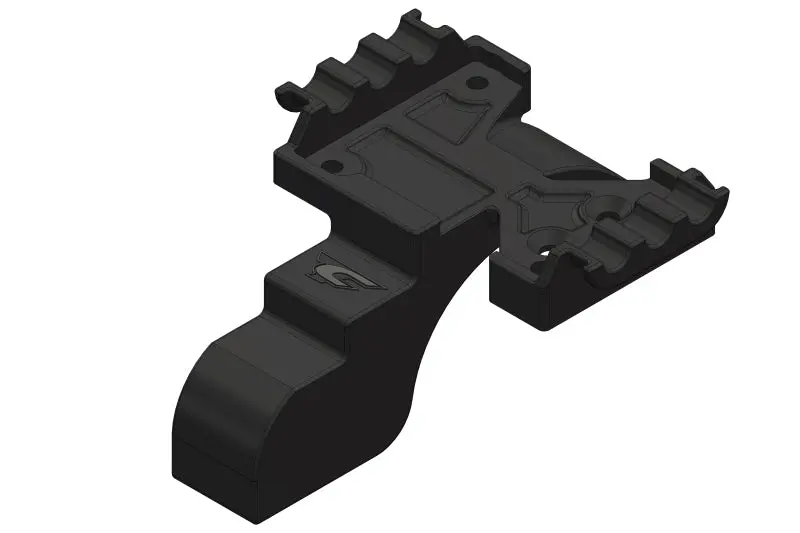Corally - Center Differential Plate - Spur Gear Cover - Composite - 1 Pc: Dementor, Kronos, Python, Shogun 1