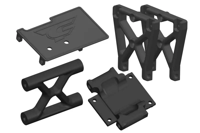 Corally - Center Roll Cage Mount - Composite - 1 Set: Dementor, Kronos, Shogun 1