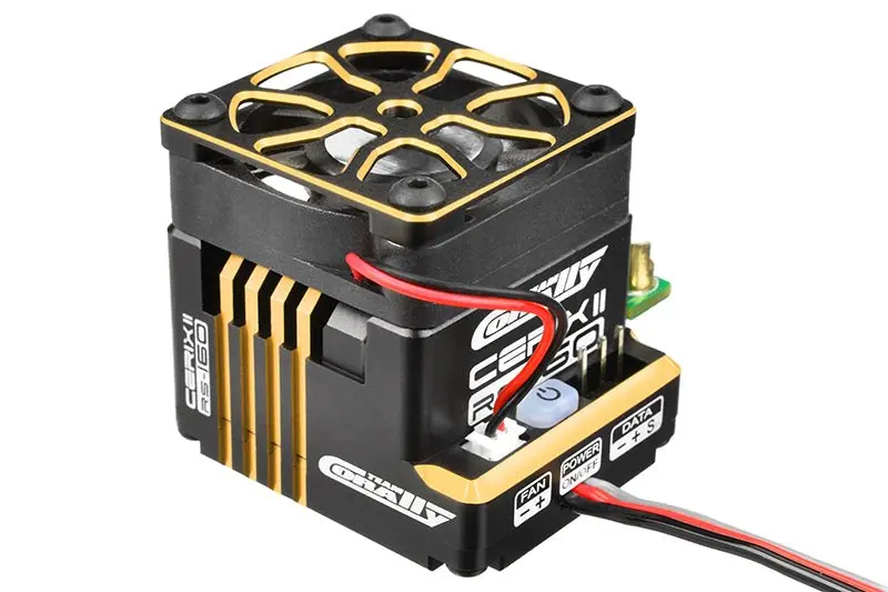 Corally - Cerix Ii Rs-160 "Racing Factory" - Black/Gold Color - 2-3S Esc, Sensored/Sensorless 1