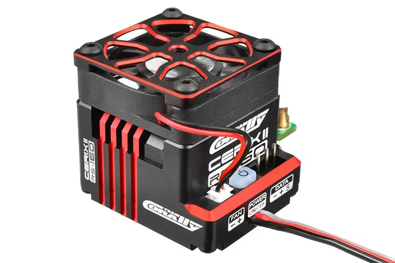 Corally - Cerix Ii Rs-160 "Racing Factory" - Black/Red - 2-3S Esc, Sensored/Sensorless 1