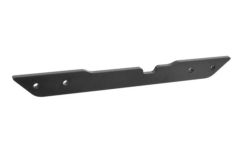 Corally - Chassis Brace, Asuga Xlr, Center Lower, Aluminum 3Mm, Black 1