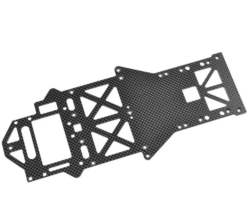 Corally - Chassis - Carbon 2.5Mm - 1 Pc 1