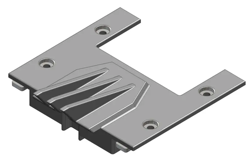 Corally - Chassis Cover - Long Wheelbase - Front - Composite: Mammoth, Moxoo, Triton 1