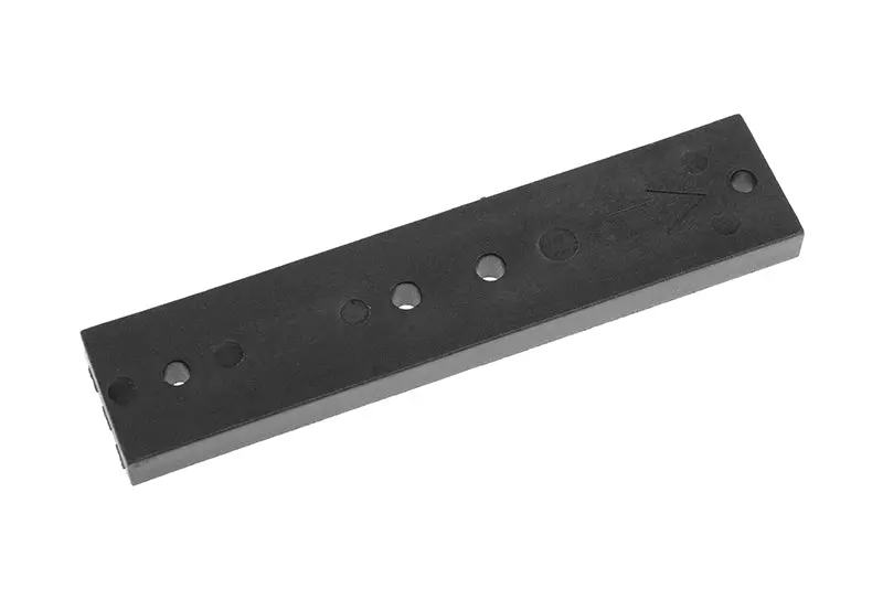 Corally - Chassis Plate For Rear Chassis Brace - Composite - 1 Pc: Sbx410 1
