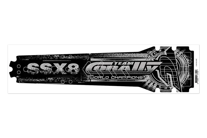 Corally - Chassis Skin Ssx8 1