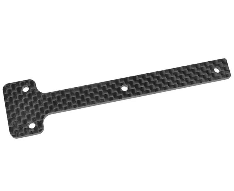Corally - Chassis Stiffener Plate - Front - Carbon - 1 Pc 1