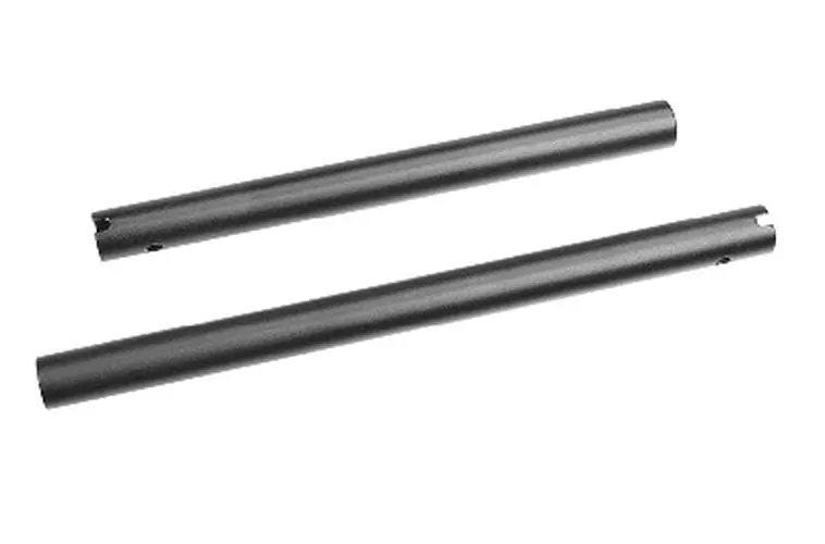Corally - Chassis Tube, Mt-G2, Front/Rear, Aluminum, Black, 1 Set, For Kagama 1