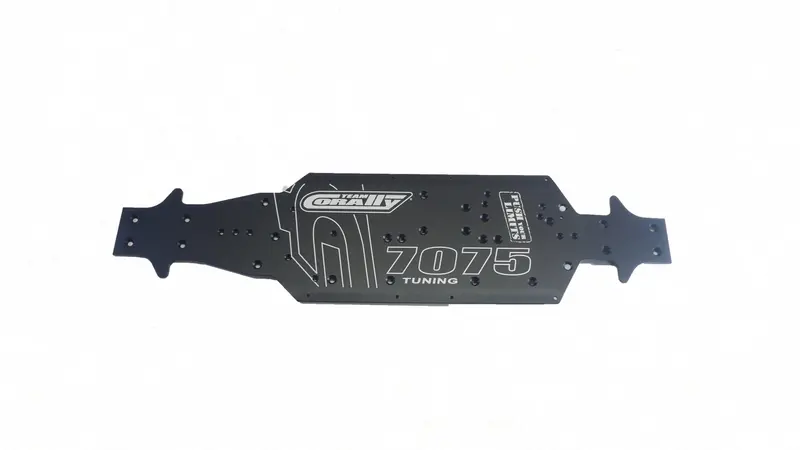 Corally - Chassis - Xtr - Lwb - 7075 Aluminum - 1 Pc 1