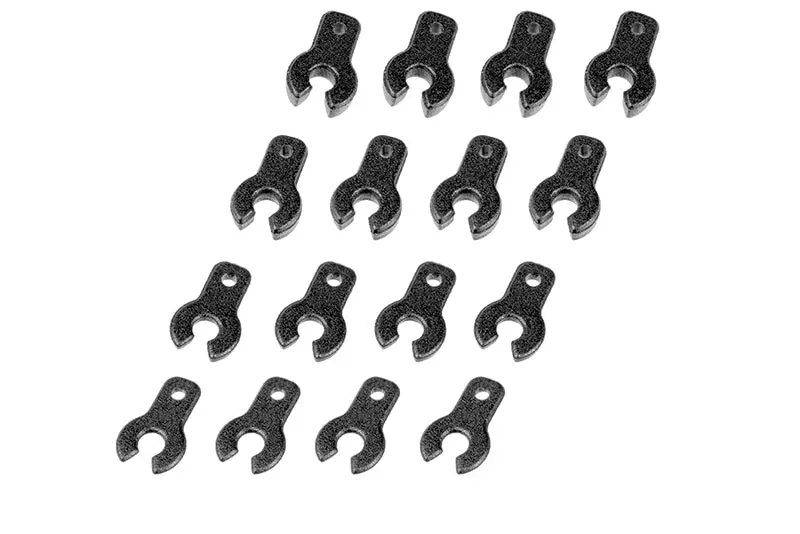 Corally - Composite Clip 0.5 - 1 - 1.5 - 2.0Mm - 4 Pcs Each 1