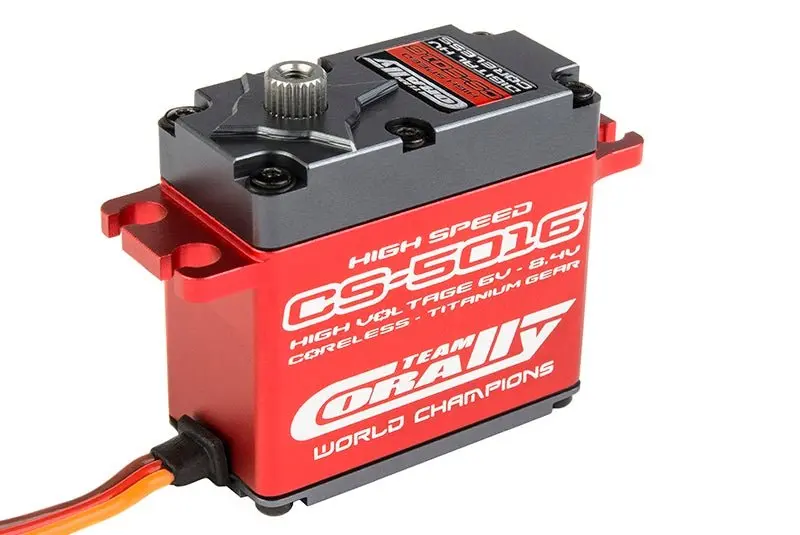 Corally - Cs-5016 High Voltage/High Speed Coreless Aluminum Case Digital Servo .06/200 Oz. @ 7.4V 1