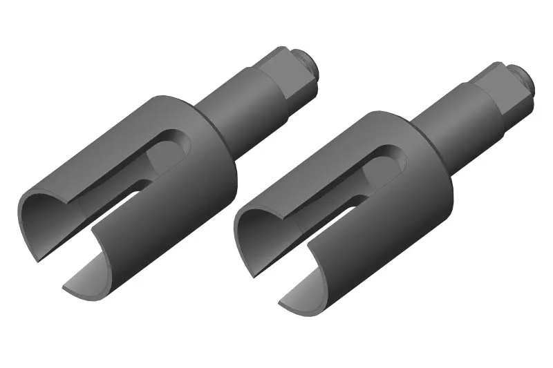 Corally - Differential Outdrive Cup - Steel - 2 Pcs: Mammoth, Moxoo, Triton 1
