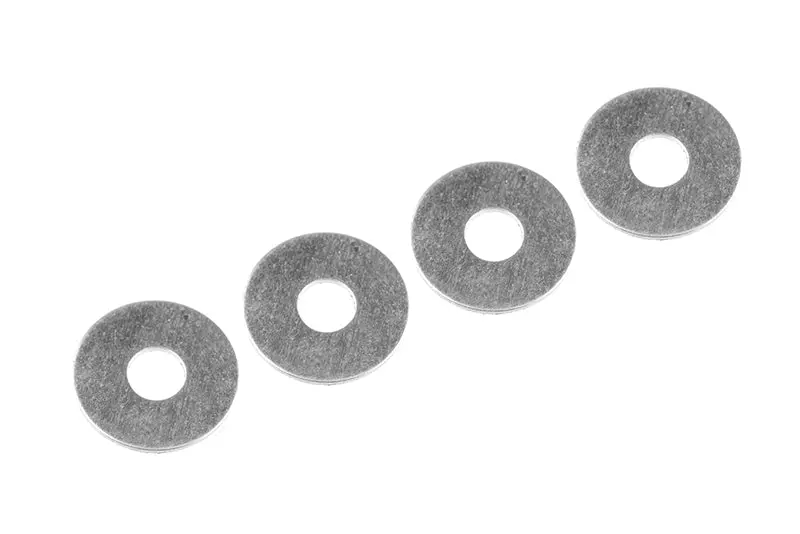 Corally - Differential Shim Rings - Steel - 3X9x0.4Mm - 4 Pcs: Sbx410 1
