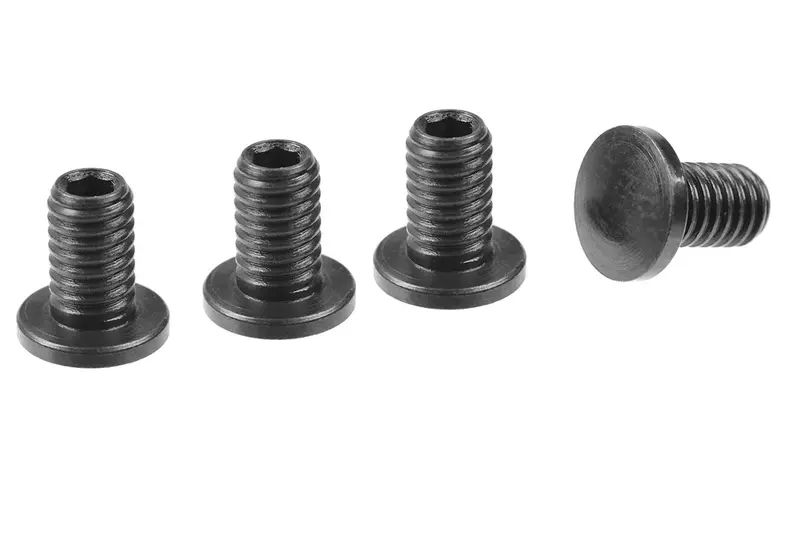 Corally - Droop Screws W/ Inner Hex - Steel - 4 Pcs 1