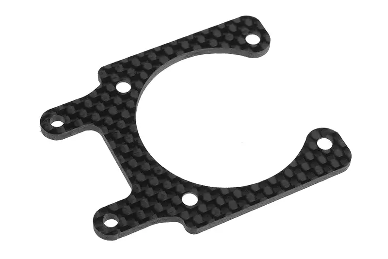 Corally - Fan Mounting Plate Ssx-8R - 3K Carbon - 1 Pc 1