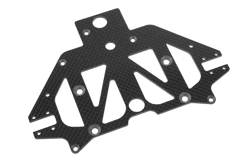 Corally - Front Lower Suspension Plate Ssx-8X 3K Carbon + Spherical Balls (2) 1 Set 1