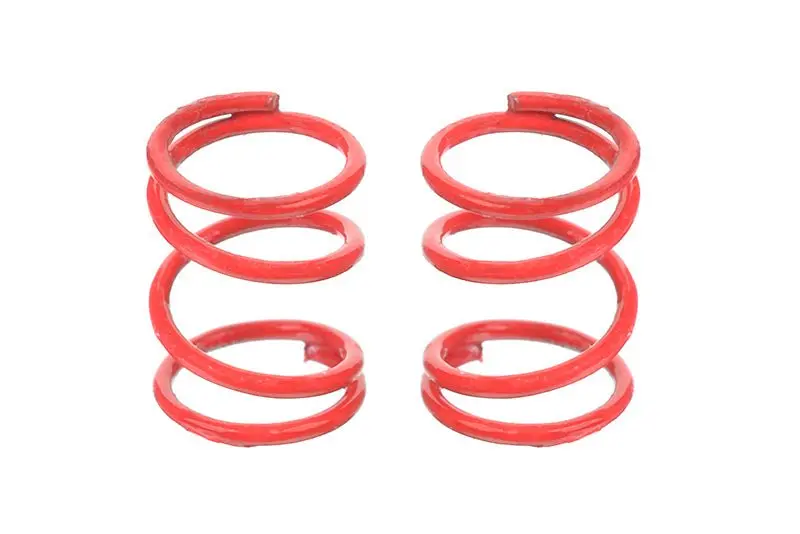 Corally - Front Springs - Red 0.4Mm - Soft - 2 Pcs 1