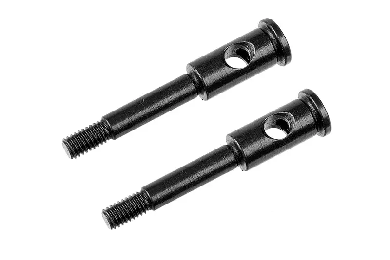 Corally - Front Wheel Axle Ssx-10 - Steel - 2 Pcs 1