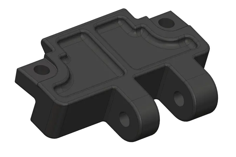 Corally - Gearbox Brace Mount A - Rear - Composite - 1 Pc: Dementor, Kronos, Python, Shogun 1