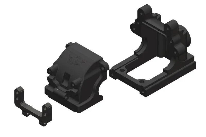 Corally - Gearbox Case Set - Composite - 1 Set: Dementor, Kronos, Python, Shogun 1