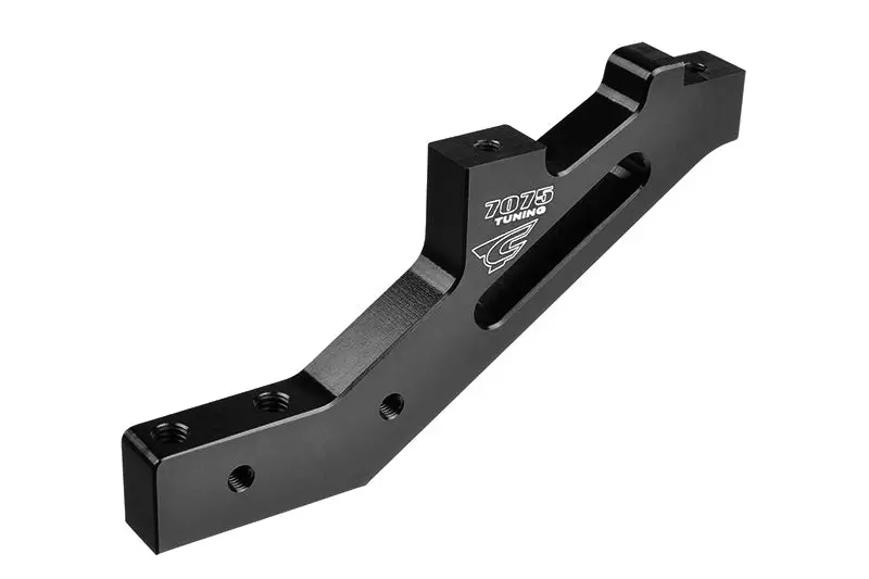Corally - Hard Anodized Front Chassis Brace V2, Swiss Made 7075 T6 For Dementor, Shogun, Kronos, Python - 1Pc 1