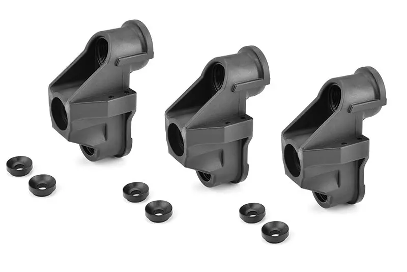 Corally - Hd Heavy Duty Steering Block (3) - Wide - Pillow Ball Cup (6) - Front - Composite 1