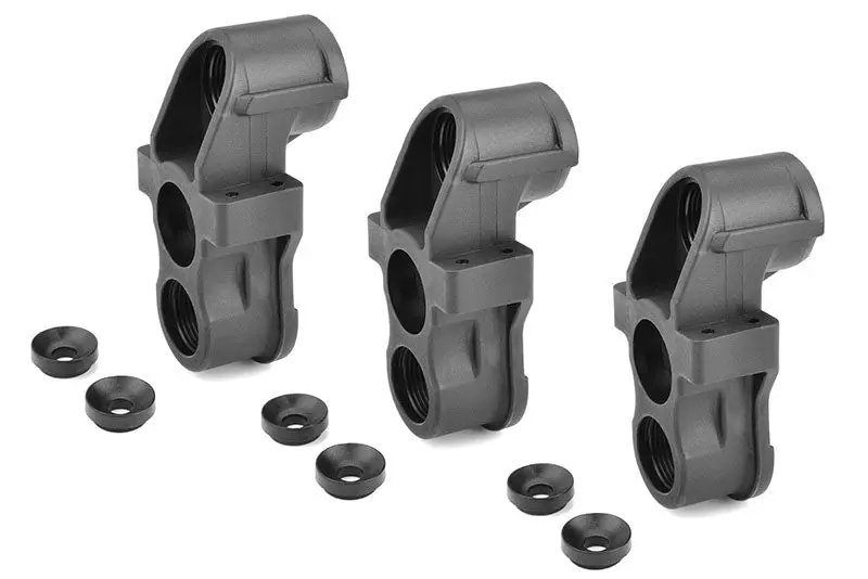 Corally - Hd Heavy Duty Steering Blocks (3) - Pillow Ball Cup (6) - Front - Composite 1