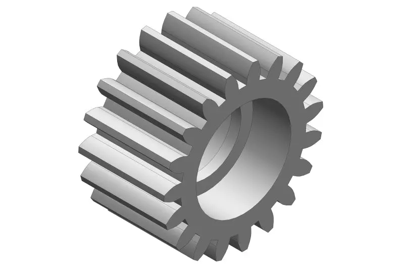 Corally - Idler Gear 19 Tooth - Metal: Mammoth, Moxoo, Triton 1