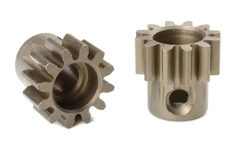Corally - M1.0 Pinion - Short - Hardened Steel - 12 Teeth - Shaft Dia. 5Mm 1