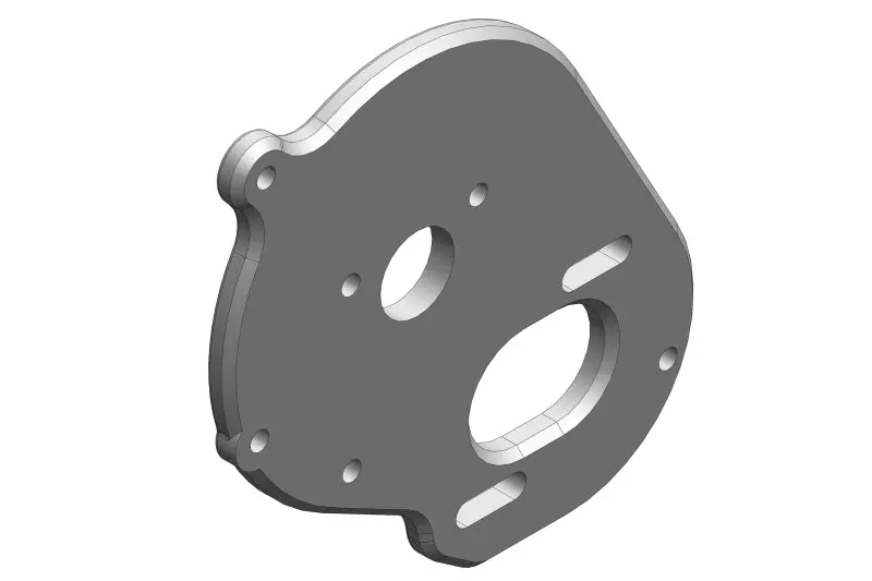 Corally - Motor Mount Plate - Aluminum: Mammoth, Moxoo, Triton 1