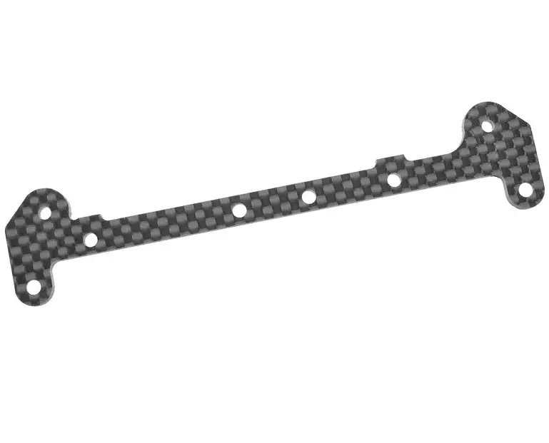 Corally - Motor Pod - Front Lower Plate - Carbon 2.5Mm - 1 Pc 1
