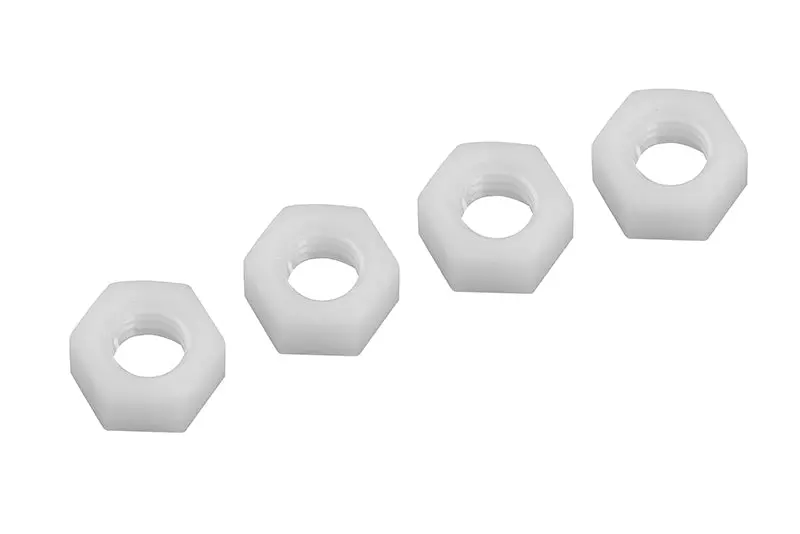 Corally - Nylon Nut M6 - 4 Pcs 1