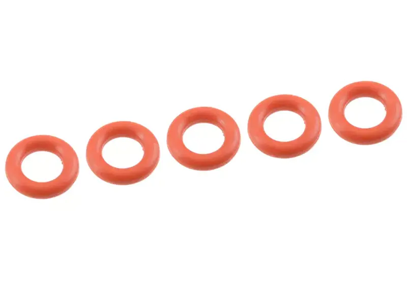 Corally - O-Ring - Od 8Mm - Id 4.5Mm - Silicone - 5 Pcs 1