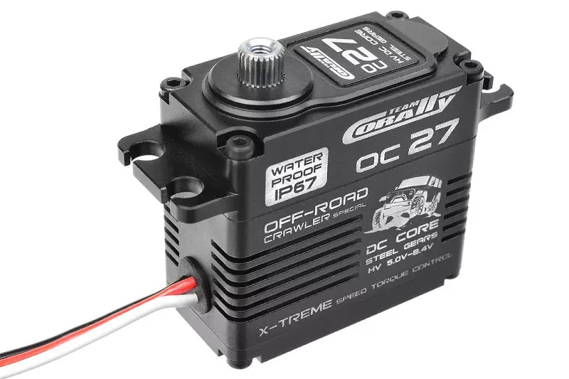 Corally - Oc-27 Hv Digital Servo, 5-8.4V, Ip-67, Core Dc Motor, Steel Gear, Ball Beared, Full 1