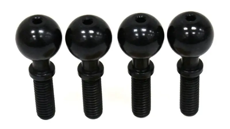 Corally - Pivot Ball, Steel - Conical Shaft - 4Pcs 1