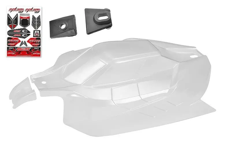 Corally - Polycarbonate Body, Asuga Xlr, Clear, Cut 1