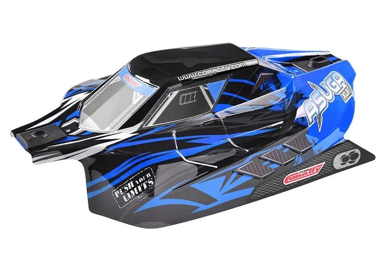 Corally - Polycarbonate Body, Asuga Xlr, Painted Blue, Cut 1