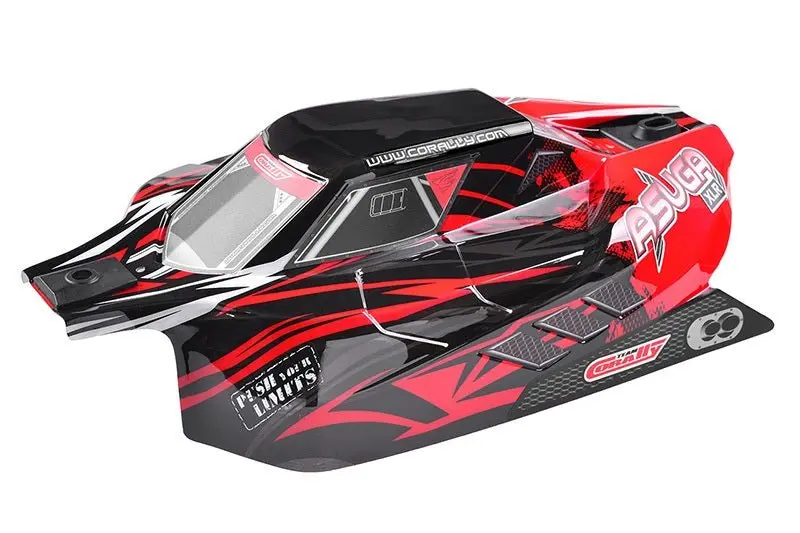 Corally - Polycarbonate Body, Asuga Xlr, Painted Red, Cut 1