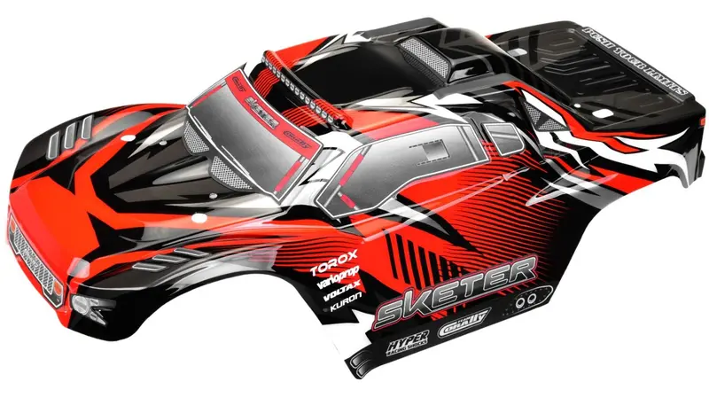 Corally - Polycarbonate Body For Mt Sketer Xp 4S, Painted And Cut 1
