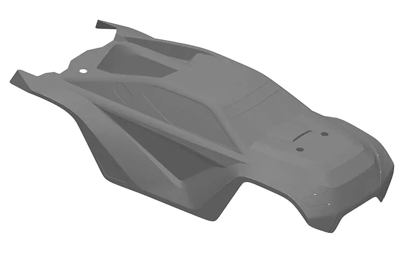 Corally - Polycarbonate Body - Kronos Xp 6S - Clear - Cut - 1 Pc 1