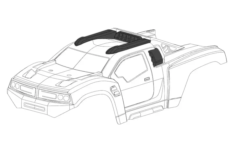 Corally - Polycarbonate Body - Punisher Xp Clear Cut 1Pc 1