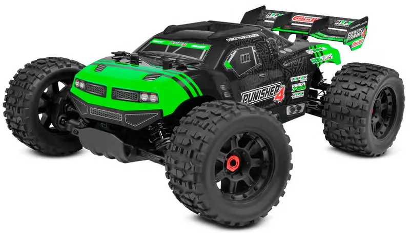 Corally - Punisher 4S Monster Truck Rtr Version, Green 1