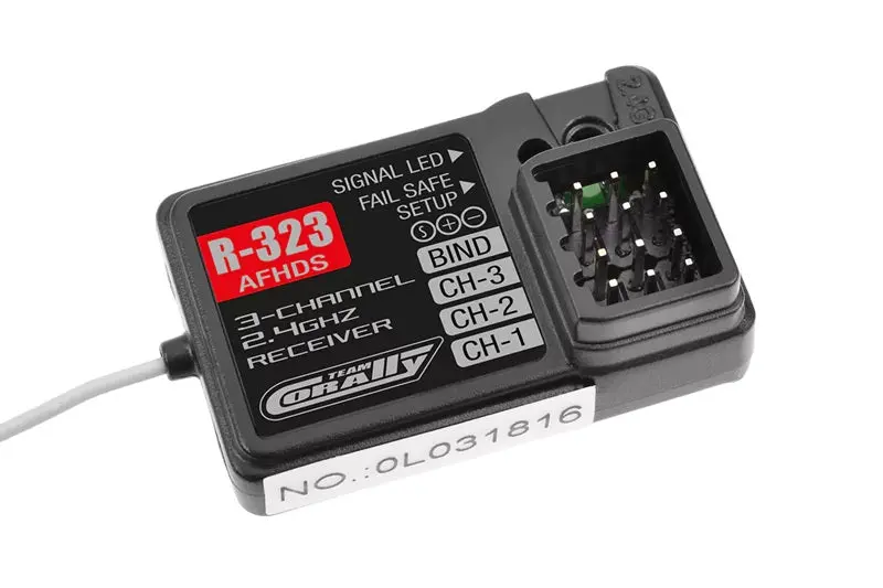 Corally - R-323 Afhds 3-Channel Receiver - 2.4Ghz Digital Radio Control System 1